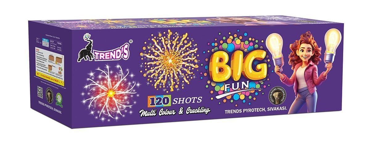 120 Shot MultiColour