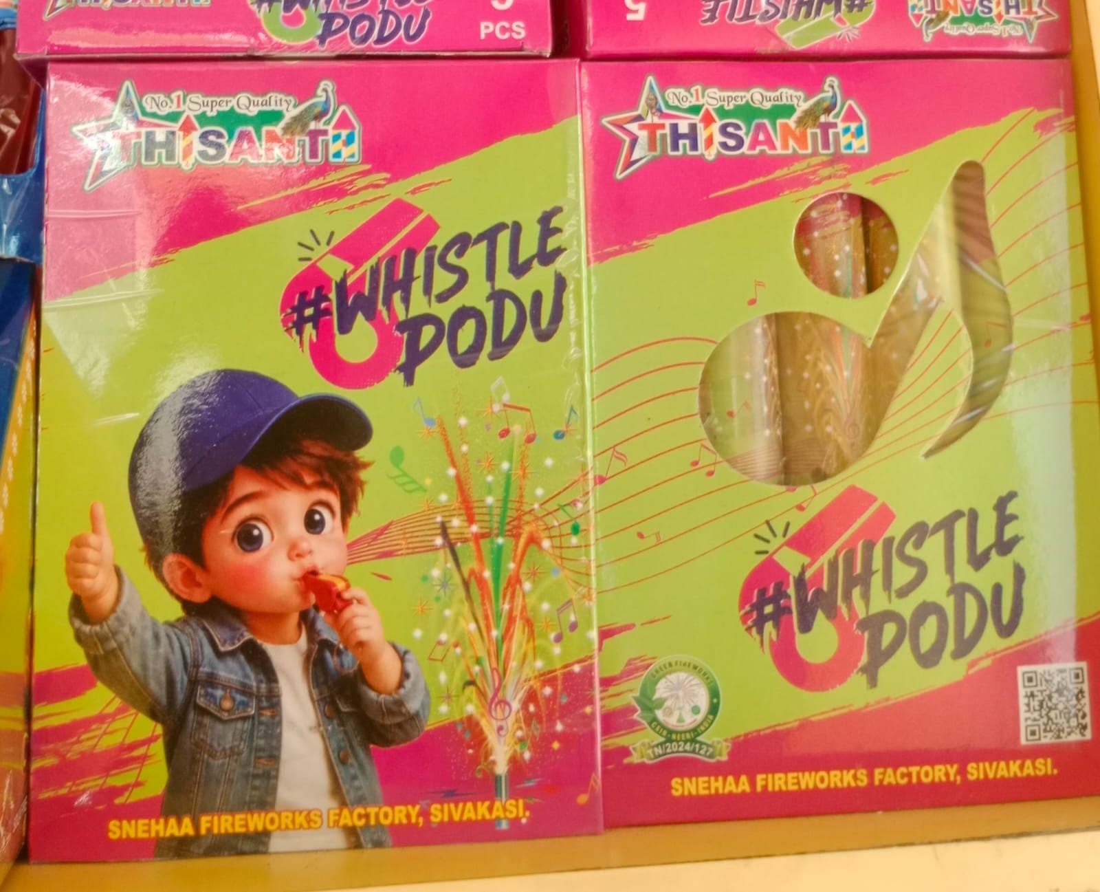 Whistle podu 5pcs